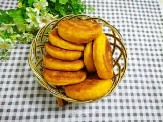南瓜黑芝麻糖饼的做法步骤：19