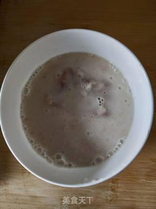 锅包肉的做法步骤：3
