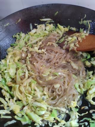 头菜炒粉的做法步骤：9