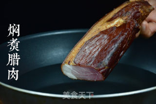 腊肉炒香干的做法步骤：1