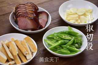 腊肉炒香干的做法步骤：3