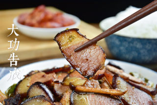 腊肉炒香干的做法步骤：7