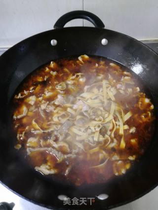 水煮肉片的做法步骤：7