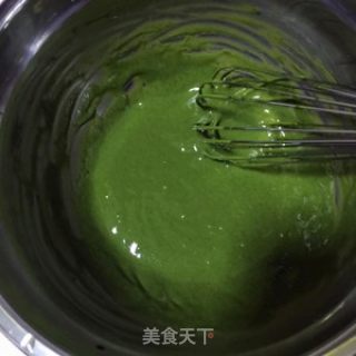 青叶蛋糕怎么做？的做法步骤：2
