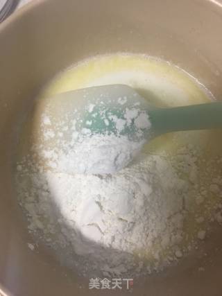 奶油小泡芙的做法步骤：2