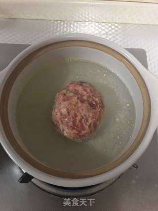 蟹粉狮子头的做法步骤：10