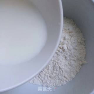 双奶紫薯饼的做法步骤：2