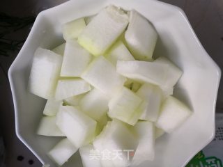 冬瓜炖肉末——开芯苞谷的做法步骤：2