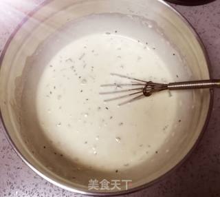 酸豇豆虾皮饼的做法步骤：2