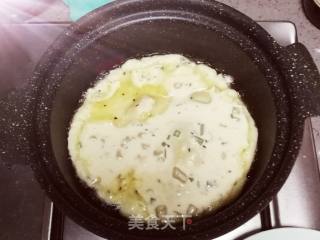 酸豇豆虾皮饼的做法步骤：3