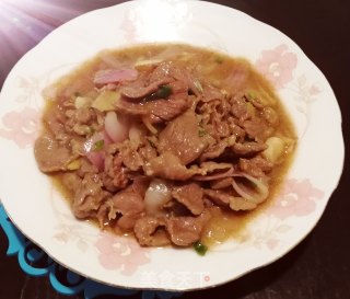 沙茶牛肉的做法步骤：5