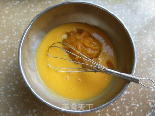 南瓜戚风蛋糕的做法步骤：6