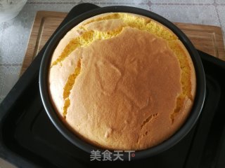 南瓜戚风蛋糕的做法步骤：16