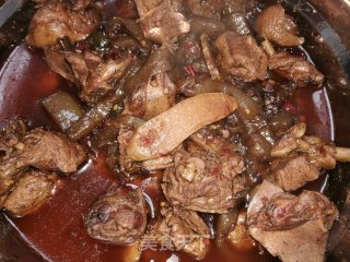 魔芋麻辣鸡的做法步骤：8