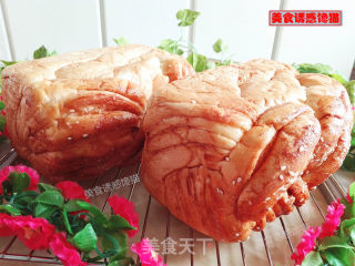 辫子肉松吐司（一次性发酵）的做法步骤：14