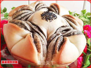 芝麻酱花式面包的做法步骤：15