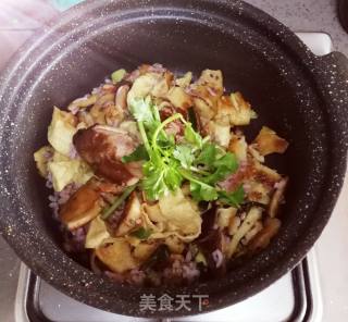 米饭炒饼的做法步骤：5