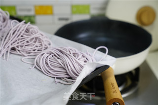 拌紫甘蓝面的做法步骤：6
