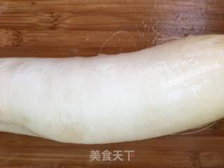 素炒萝卜片的做法步骤：1