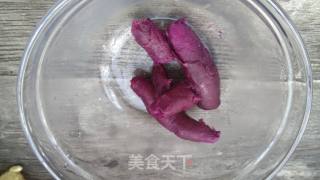 紫薯红糖芝麻饼的做法步骤：2
