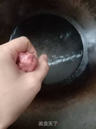 牛肉丸紫菜汤的做法步骤：5