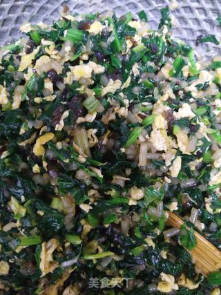 菠菜鸡蛋包子的做法步骤：6