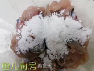 富贵牡丹香酥草鱼片──鱼儿厨房私房菜的做法步骤：8