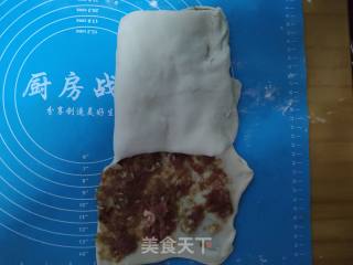 牛肉千层馅饼的做法步骤：12