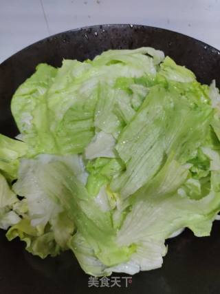 蚝油生菜的做法步骤：4