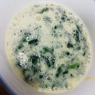 菠菜鸡蛋糕的做法步骤：4
