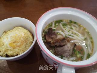 #早餐#元气早餐——高汤卤肉粉的做法步骤：4