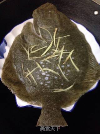 清蒸多宝鱼的做法步骤：3