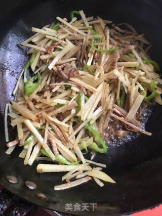 炒三丝的做法步骤：5