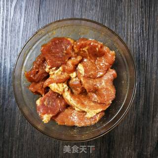 香煎梅花肉片的做法步骤：3