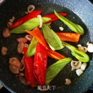 香煎梅花肉片的做法步骤：8