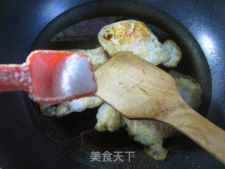 莴笋叶烧鸭蛋的做法步骤：6