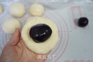紫薯面包圈的做法步骤：8