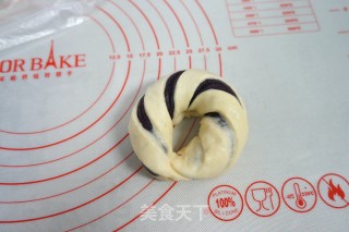 紫薯面包圈的做法步骤：12