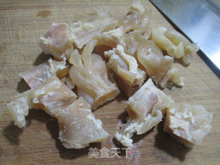 千张结烧牛筋的做法步骤：2