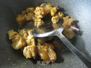 千张结烧牛筋的做法步骤：10