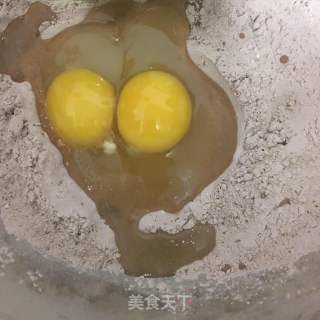 巧克力蔓越莓玛芬蛋糕的做法步骤：6
