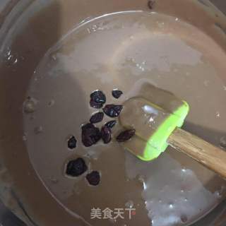 巧克力蔓越莓玛芬蛋糕的做法步骤：10