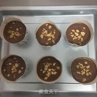 巧克力蔓越莓玛芬蛋糕的做法步骤：12