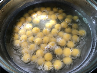 紫米红薯南瓜圆子的做法步骤：7