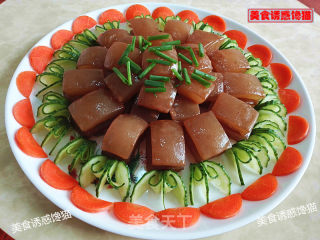 糖醋牛皮的做法步骤：8