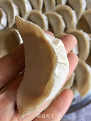 暖心美食  白菜猪肉饺的做法步骤：8