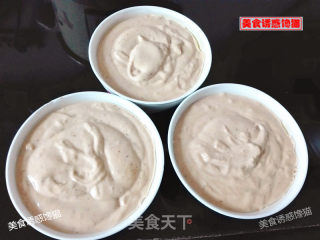 红糖开花米发糕的做法步骤：3