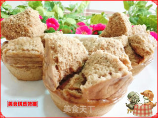 红糖开花米发糕的做法步骤：6