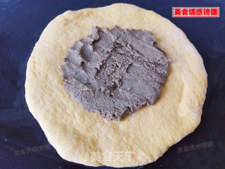 南瓜豆沙吐司的做法步骤：4