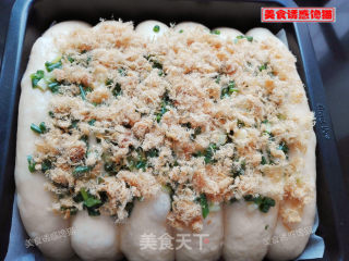 香葱肉松排包的做法步骤：8